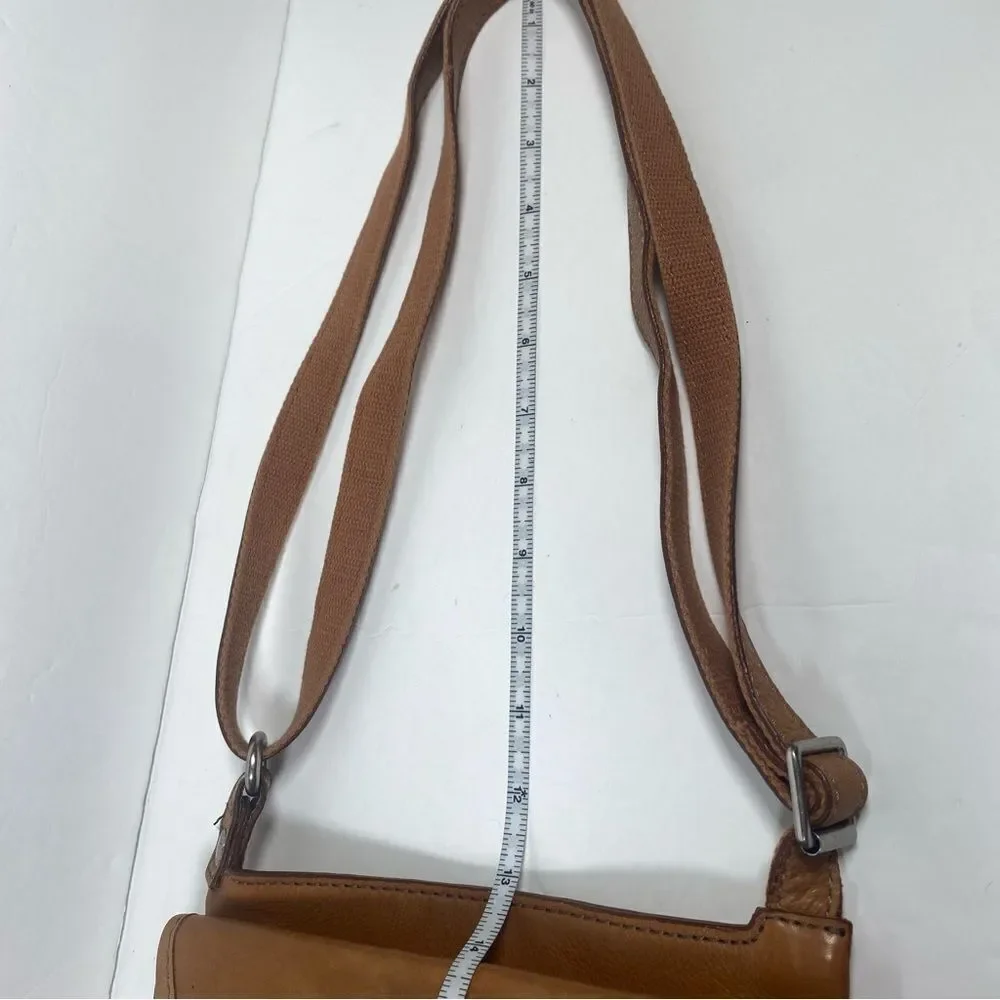 Fossil Brown Leather Crossbody Purse